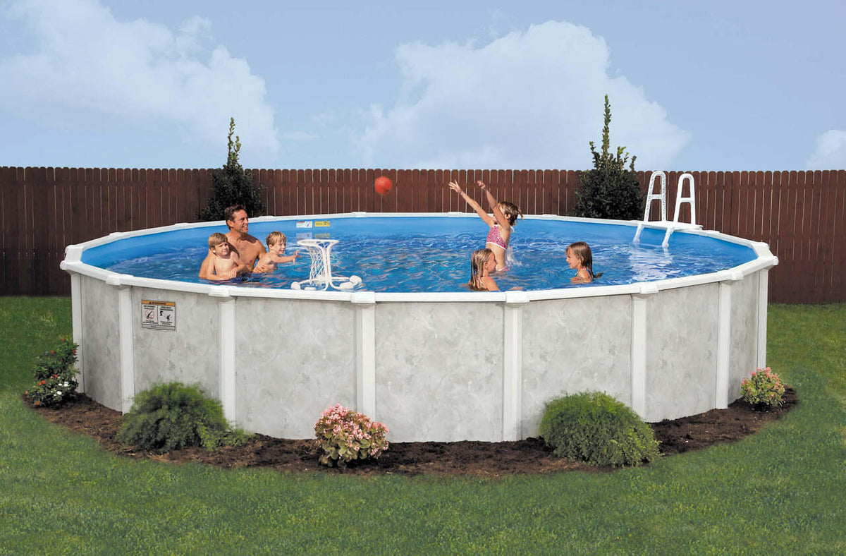 Lomart Lomart Grey Mist Above Ground Pool