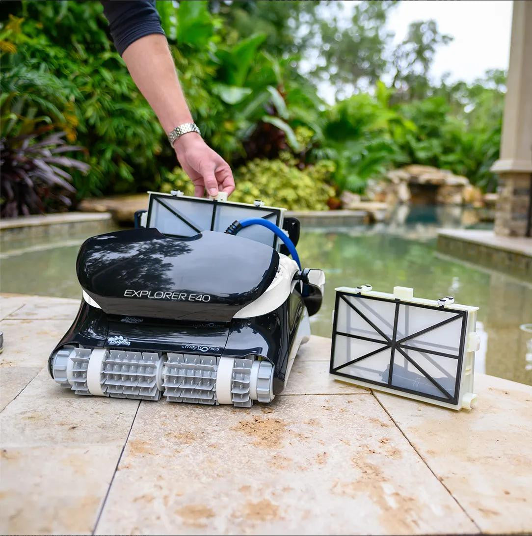 Maytronics Dolphin E40 Robotic In-Ground Pool Cleaner