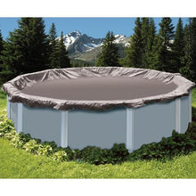 Midwest Canvas Company Super Deluxe Oval Above Ground Winter Cover