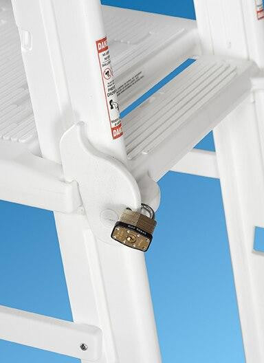 Ocean Blue Ocean Blue A-Frame Ladder Padlock Included