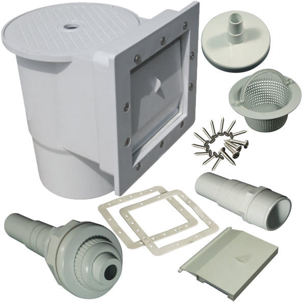 Ocean Blue Standard Wall Skimmer with Face Plate Cover Kit