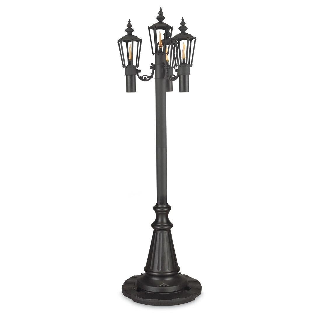 Patio Living Concepts Park Style Citronella Patio Lamp quad lamp