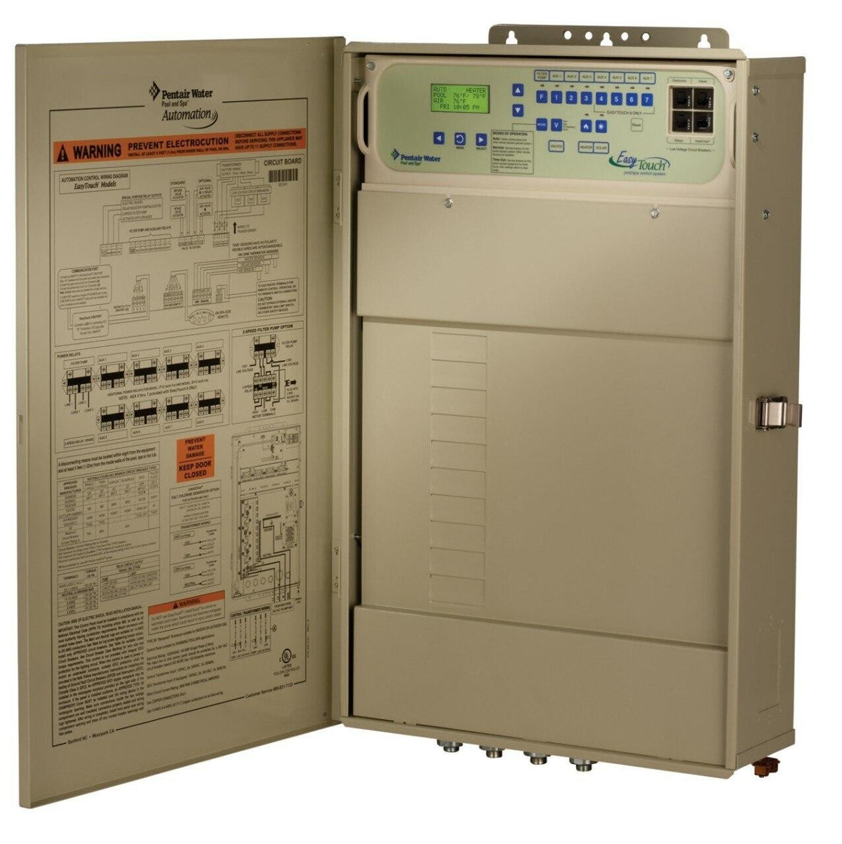 Pentair EasyTouch Control System with IntelliChlor Salt Chlorine Generator