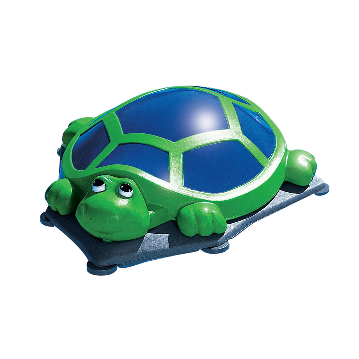 Polaris Turbo Turtle pool cleaner viewed from the front left