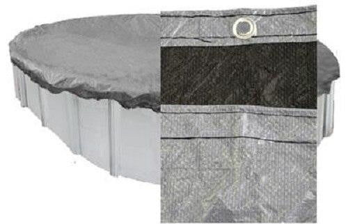 PoolTux PoolTux Above Ground Winter Cover Round 15 Year Warranty