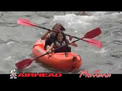 Airhead manufacturer demonstration of AHTK-1 and AHTK-2 Montana performance travel kayaks