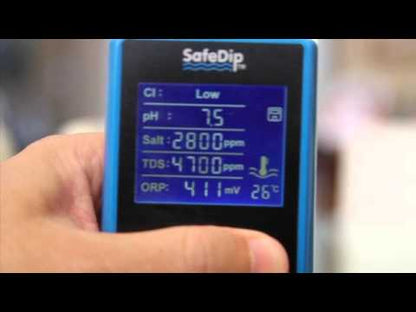 SafeDip digital chemistry reader demonstration