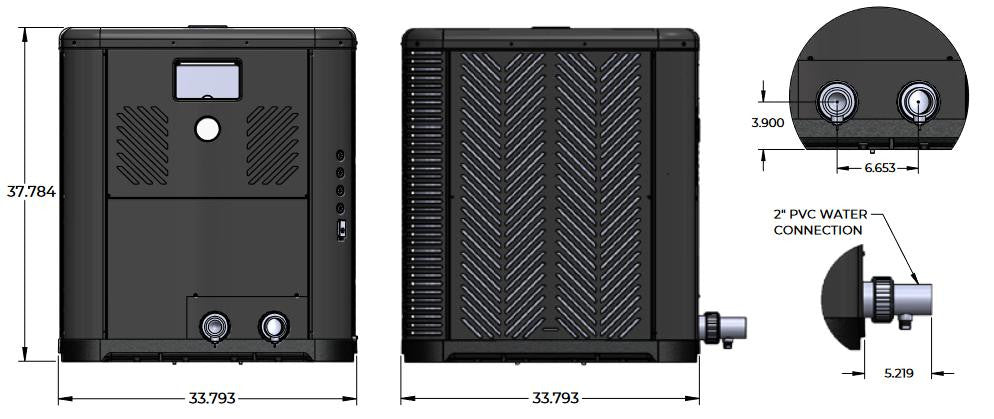Raypak Ruud Raypak Crosswind V Heat Pump