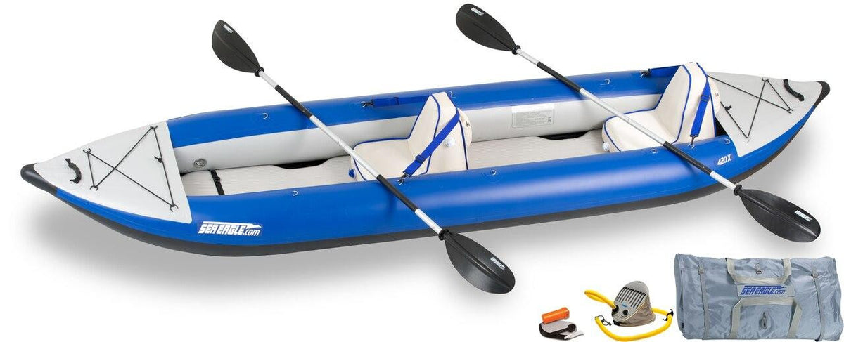 Sea Eagle Sea Eagle 420X Deluxe Kayak Package