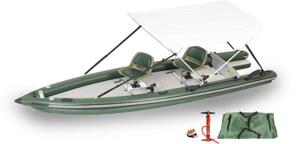 Sea Eagle Sea Eagle FSK16 2 Person Swivel Seat Canopy Boat Package