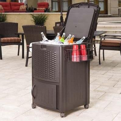Suncast Cooler Station Patio Cooler