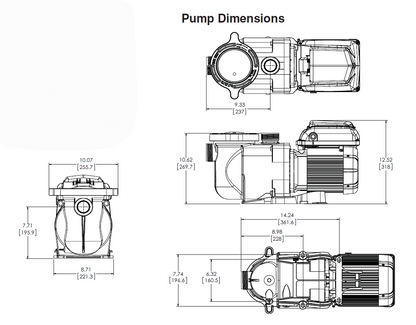 Pentair SuperFlo VS pump detail