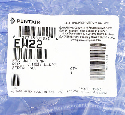 Pentair Complete Wall Fitting for Kreepy Krauly Legend EW22 - Cleaner Parts - img-5