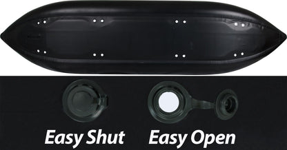 Sea Eagle Explorer kayak — Self-bailing floor drains