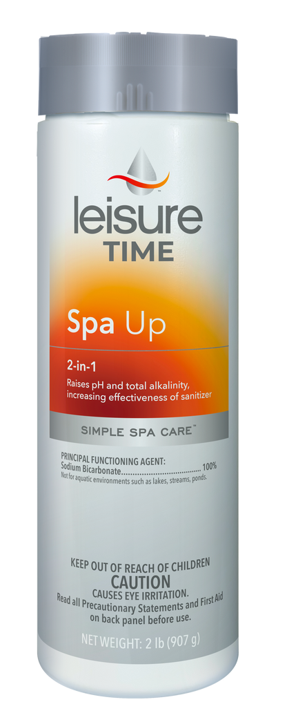 Leisure Time Spa UP 2 lbs — manufacturer front packaging