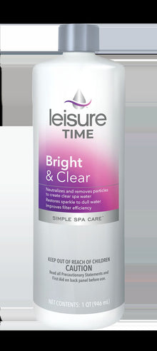 Leisure Time Spa Bright and Clear Qrt — manufacturer front packaging