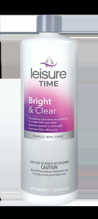 Leisure Time Spa Bright and Clear Qrt — manufacturer front packaging