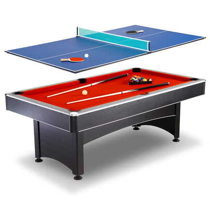 Maverick 7 Foot Pool Table with Table Tennis — manufacturer gallery view 1