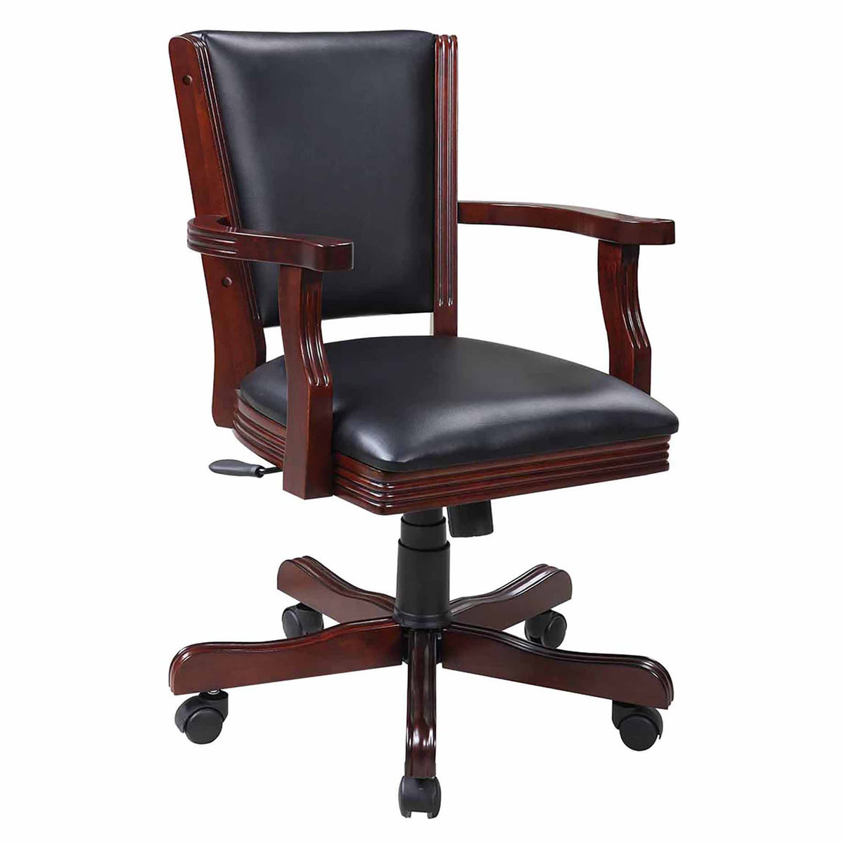Kingston Chair Set For Game Table Set of 4 Walnut — manufacturer gallery view 4