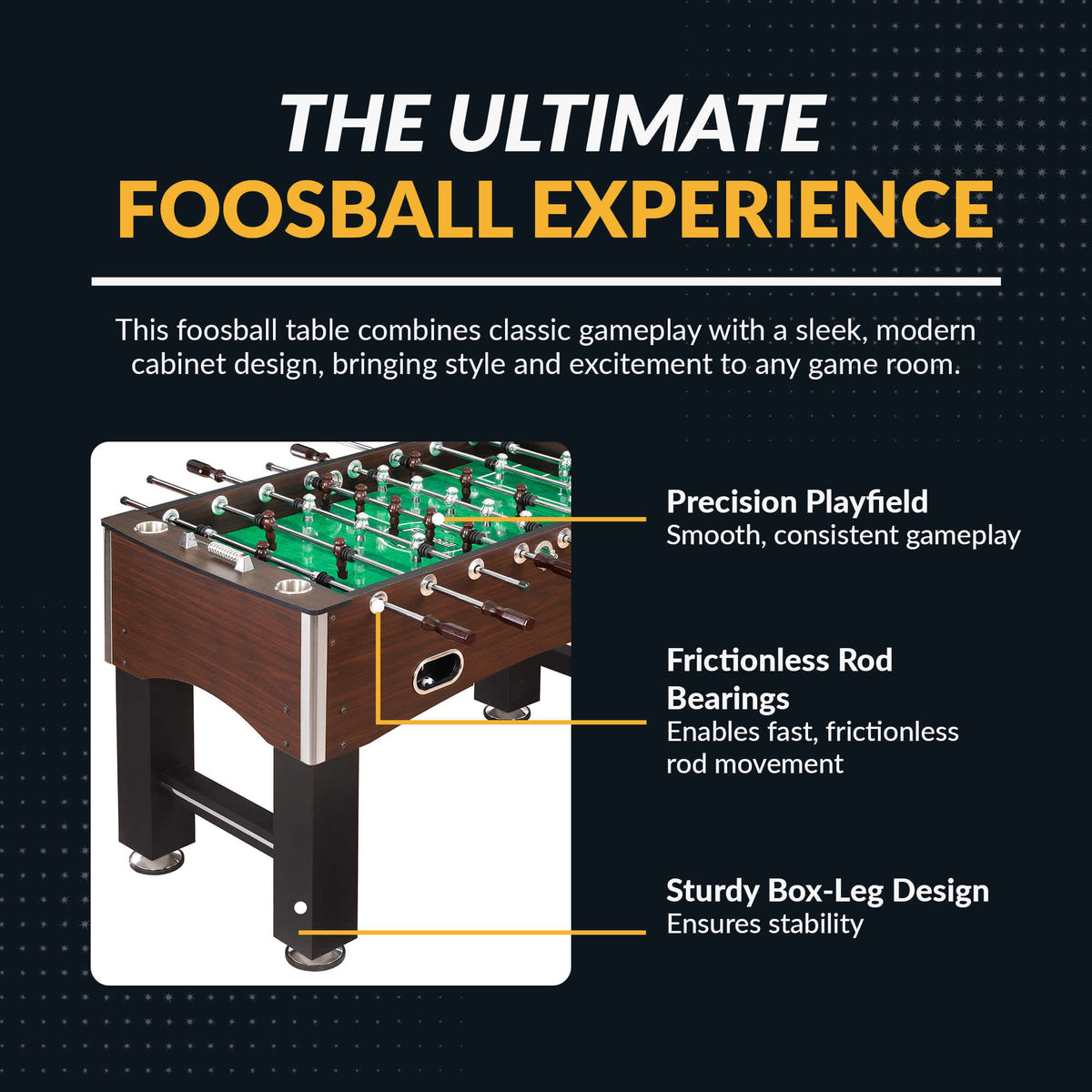 Primo 56" Foosball Table — manufacturer gallery view 3
