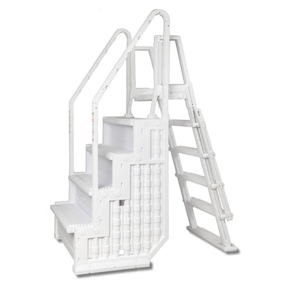 Easy Pool Step with Outside Ladder by Blue Wave — manufacturer product detail 1