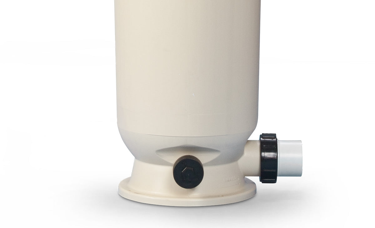 Pentair Clean & Clear RP lower drain and outlet union details