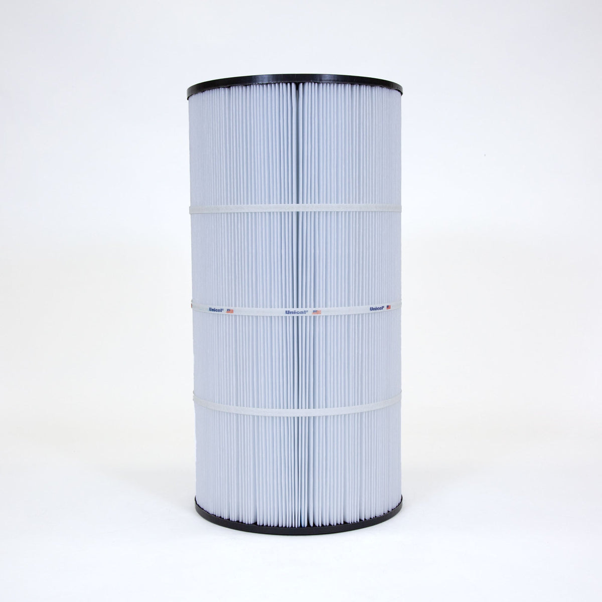 Unicel C-9699 filter pleats and side view
