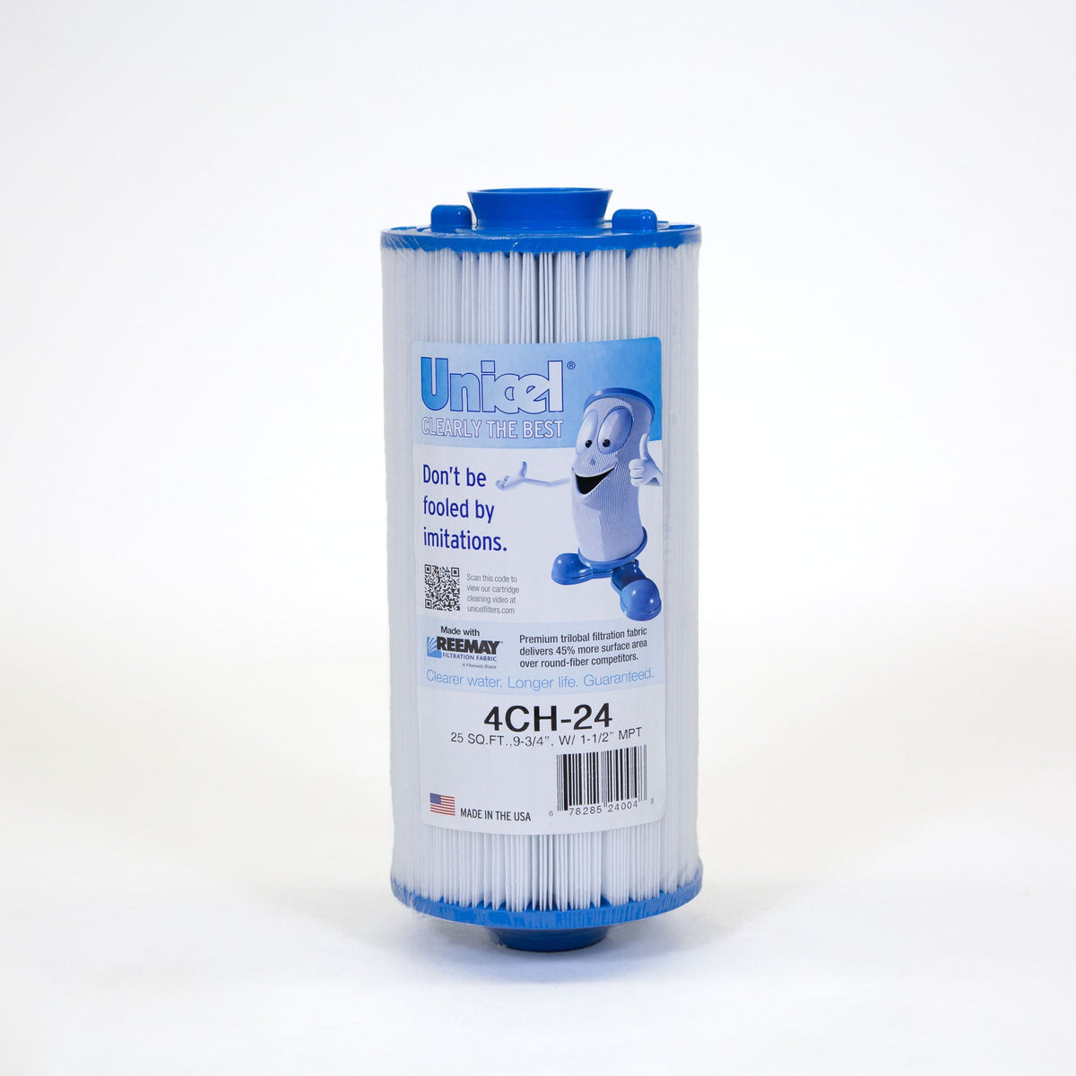 Unicel 4CH-24 cartridge with model label