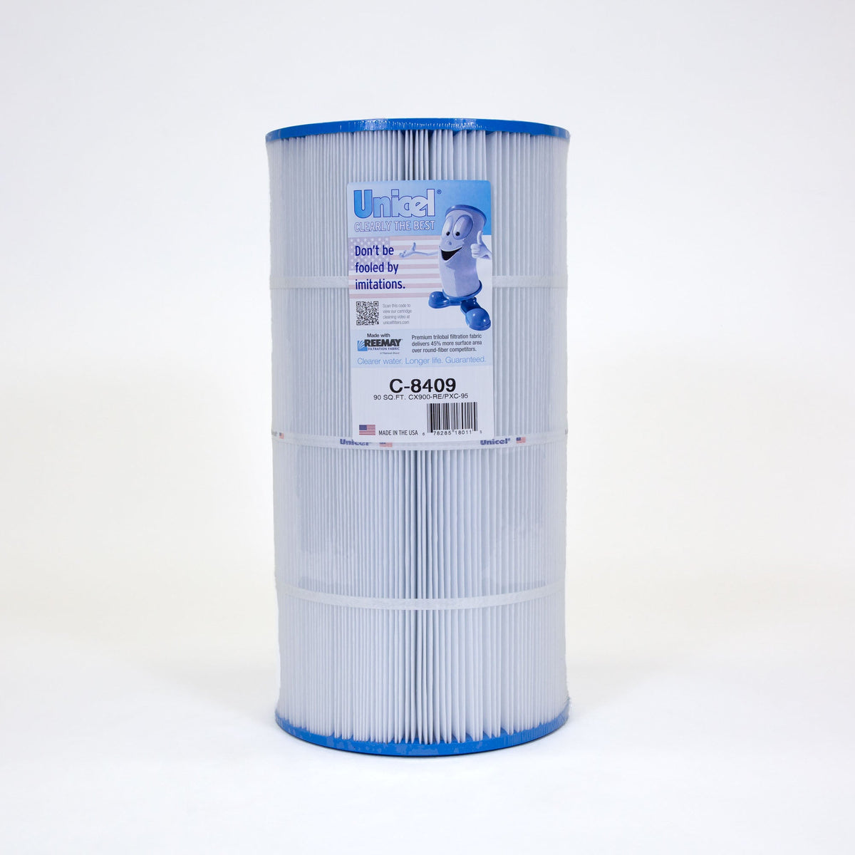 Unicel C-8409 cartridge with model label