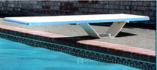 S.R. Smith Frontier II jump stand installed beside a pool; diving board sold separately