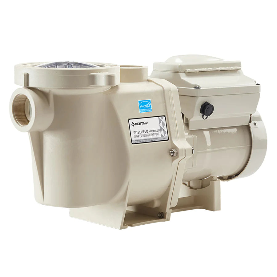 Pentair IntelliFlo VS+SVRS pump front and side view