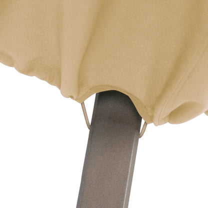 Terrazzo cover elastic leg loop close-up