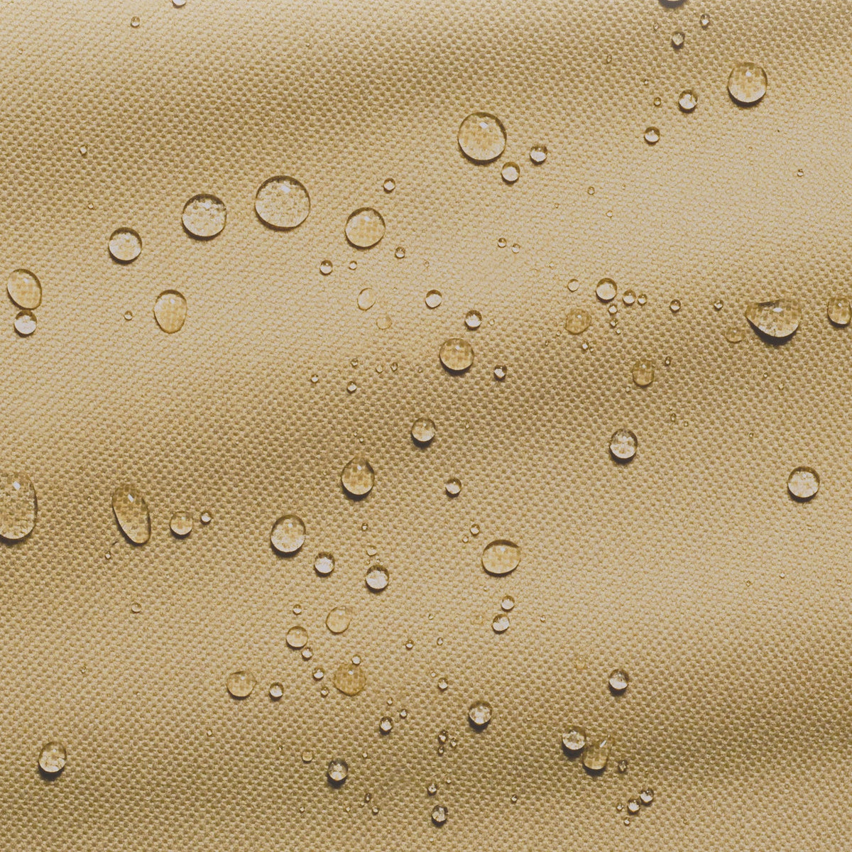 Terrazzo Rain-Tite fabric water-beading detail