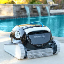 Dolphin Explorer E30 beside a pool, front three-quarter view
