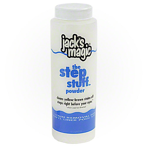 Jack's Magic Step Stuff powder component bottle close-up