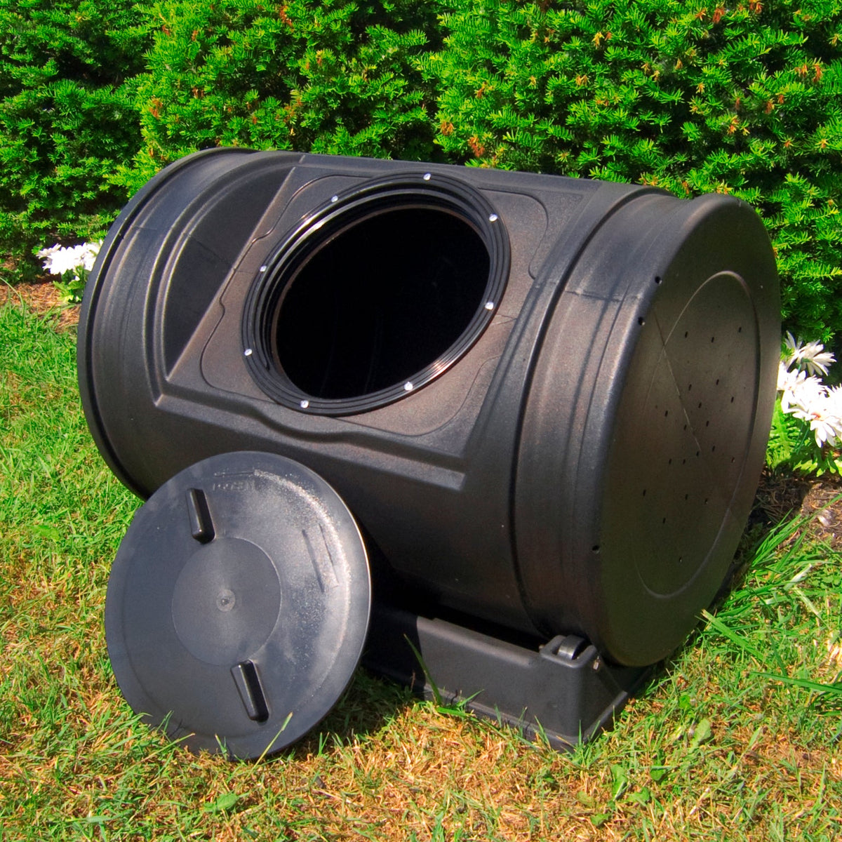 Compost Wizard Jr component of starter kit - garden setup