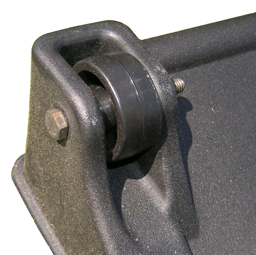 Compost Wizard Jr component of starter kit - base roller detail