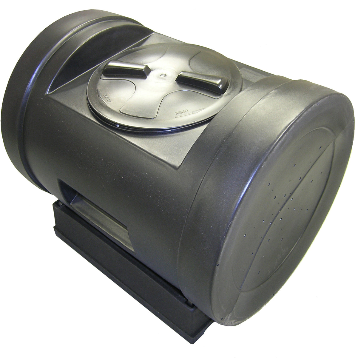 Good Ideas Compost Wizard 89-gallon tumbler with lid closed